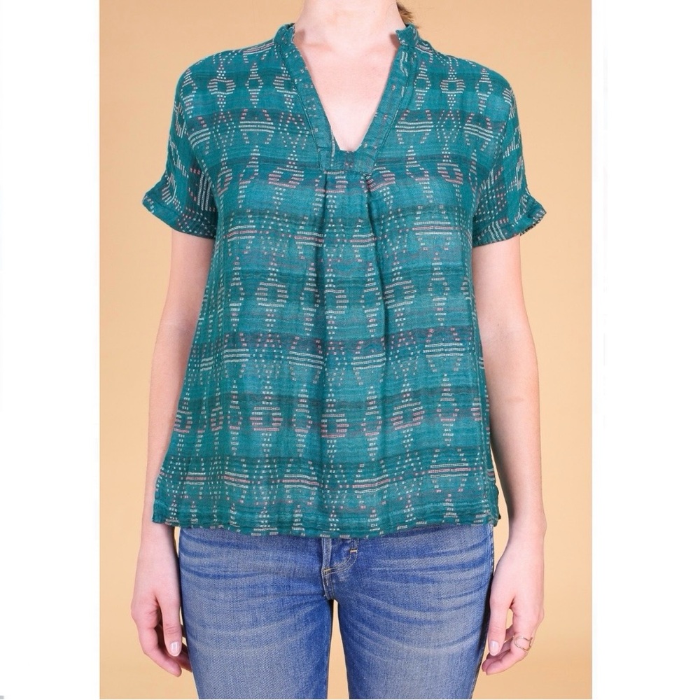 Ace and Jig Atwood top in emerald